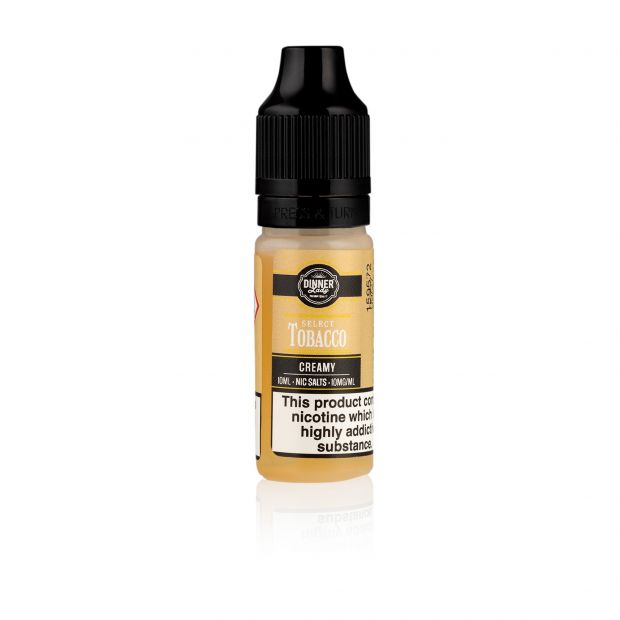 Dinner Lady Creamy Select Tobacco 10ml Nic Salt E-Liquid